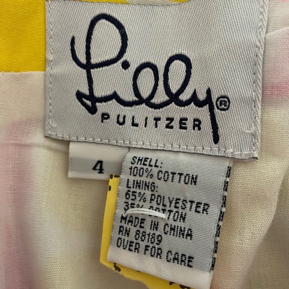 Lilly Pulitzer Sabrina Floral Strapless Tie Back Tropical Dress 4 - Picture 4 of 9